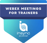 Maximizing Webex Training for Trainers - do not use